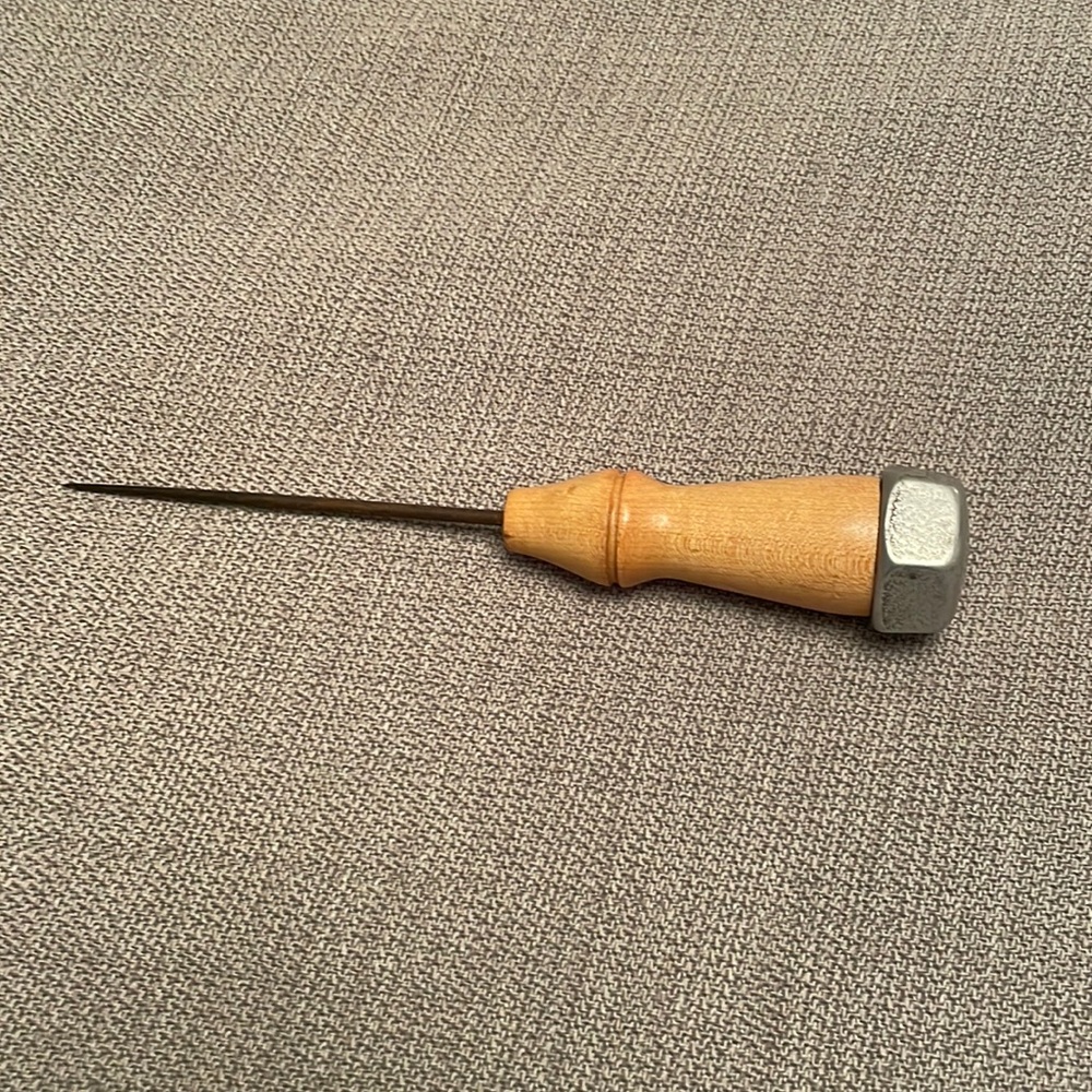 Vintage Ice Pick with Wood Handle USA